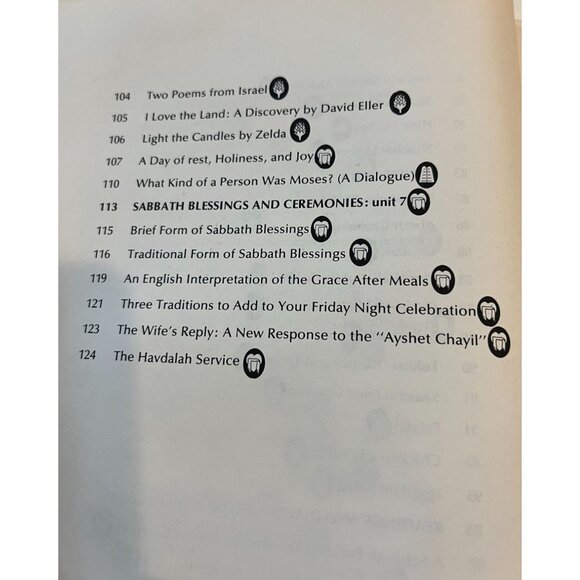 The Shabbat Catalogue, Ruth F. Brin Ruthann Isaacson, SC 1978 First Print 128 pg - Picture 6 of 10